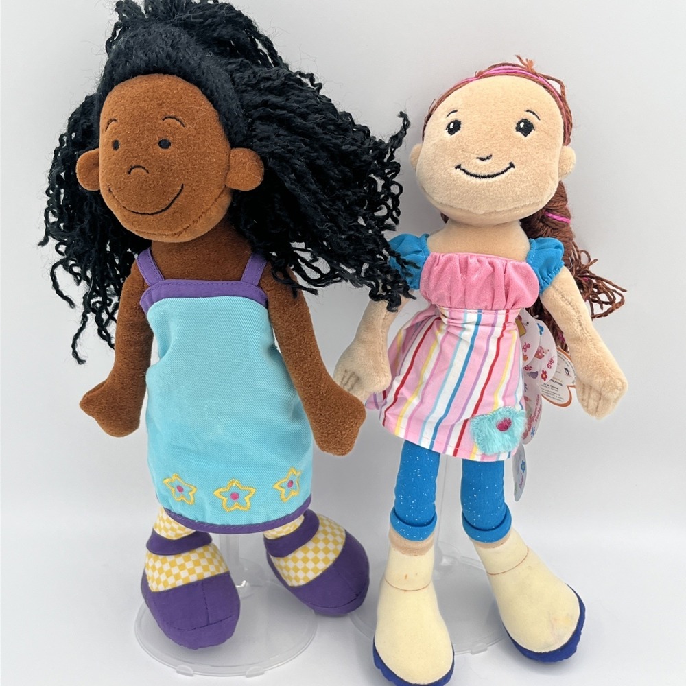 Groovy Girls Vintage Doll Lot‎ 2 Trini w Tags Janisse AA Manhattan Plush